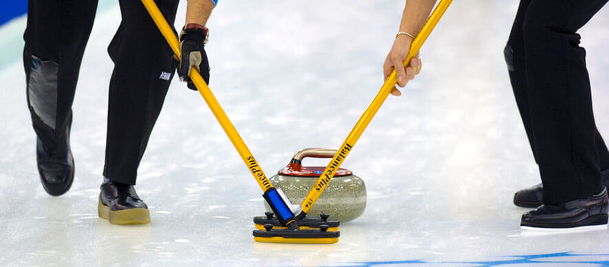 Curling Šah na ledu